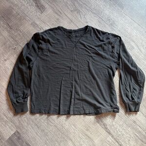 Universal Thread Men's Charcoal Long Sleeve Tee